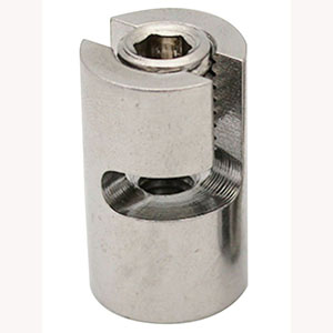 Adjustable Trellis Wire Cross Clamp Surface Mount