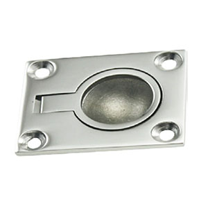 Square Flush Ring Pull