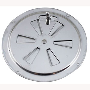 Lockable Round Louvered Vent