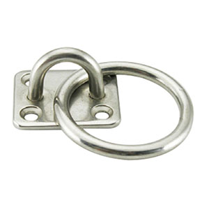 Square Pad Eye With Ring