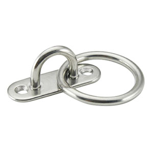 Oblong Pad Eye With Ring