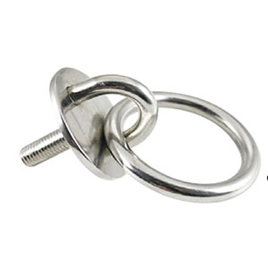 Round Pad Eye With Thread And Ring
