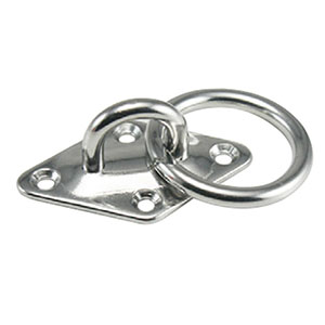 Diamond Pad Eye With Ring