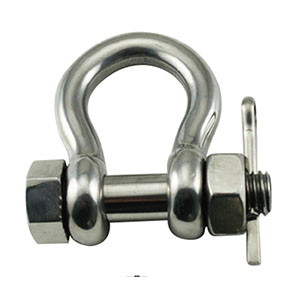 Over Size Bow Shackle With Nut And Cotter Pin