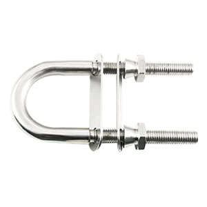 Security U-bolt With Counterplates And Invoiable Nuts