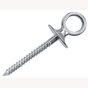 Eye Bolt With Plate And Wood Thread