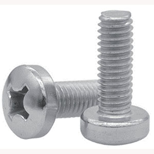 Cross Recessed Raised Cheese Head Screw DIN7985